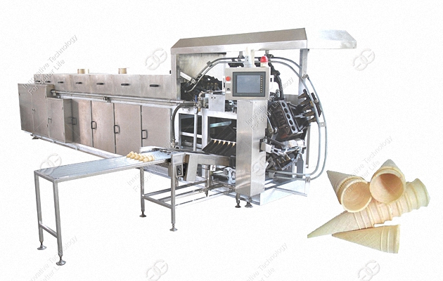 Автоматическая линия для производства вафельных рожков