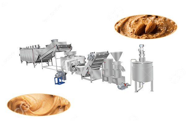 Линия по производству ореховой пасты
